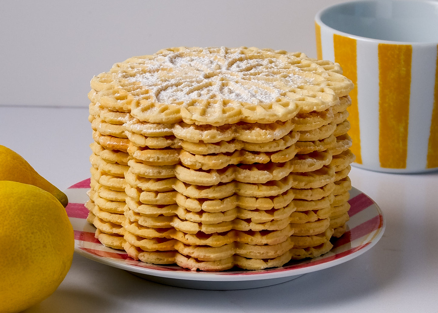 Lemon Pizzelle